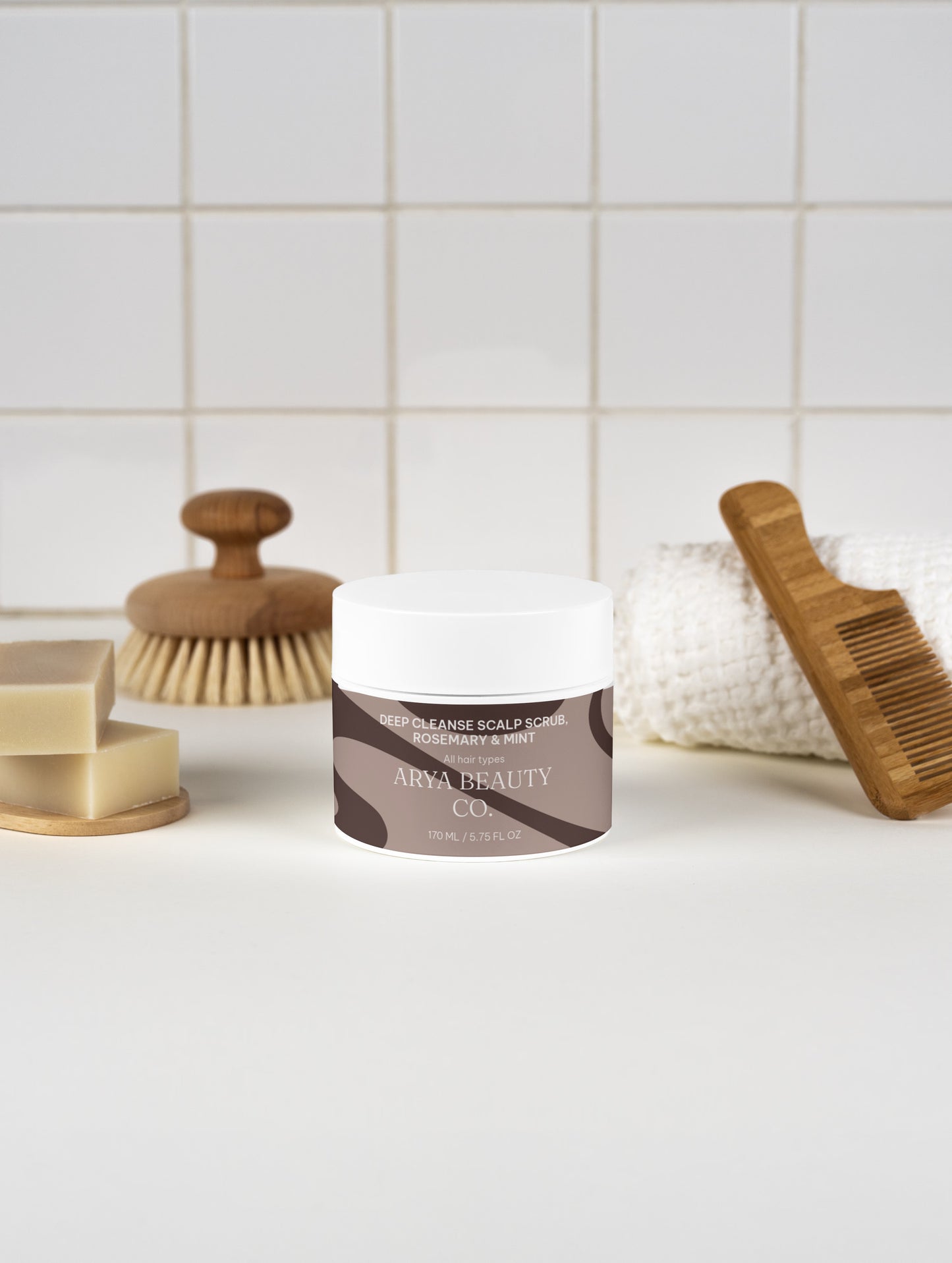 Deep Cleanse Scalp Scrub, Rosemary & Mint